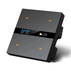 Black Finish Touch Panel